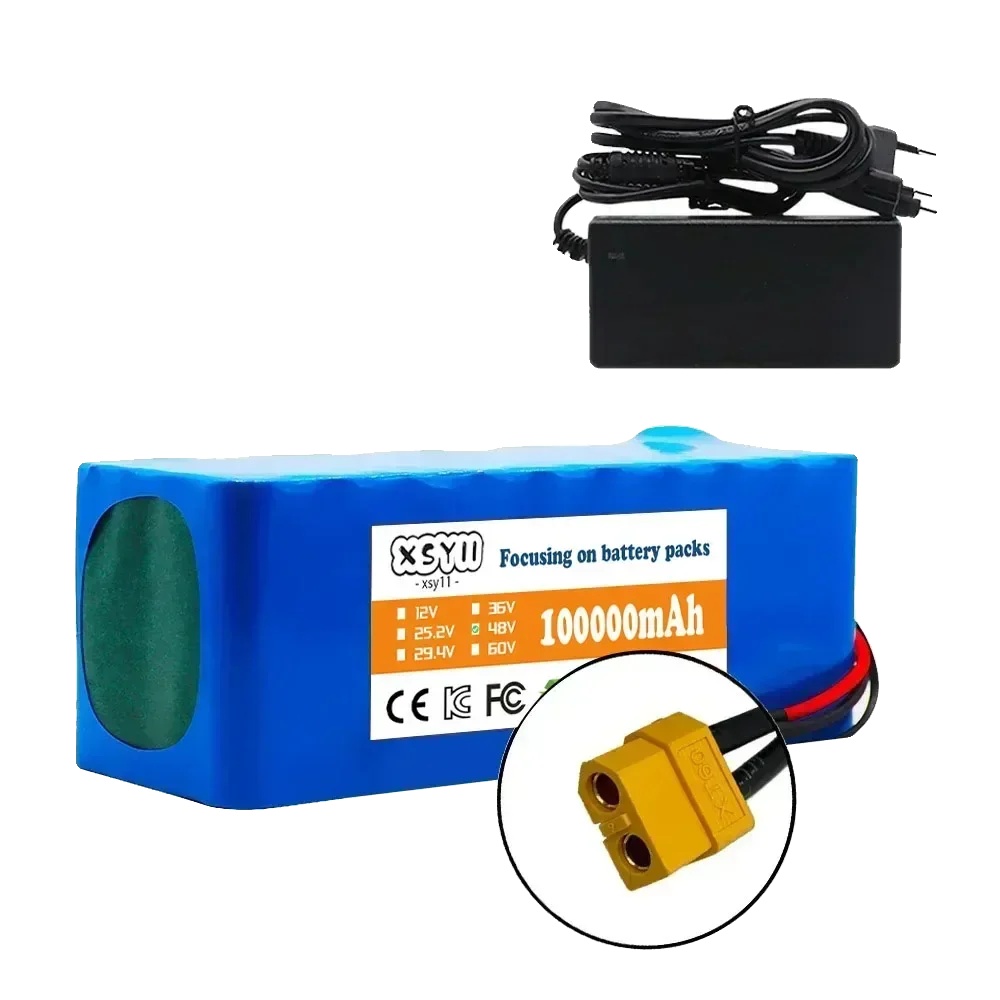 Lithium-ionen-batteriepack, 100ah Kapazität, Eingebaute Schutzvorrichtung, Rot