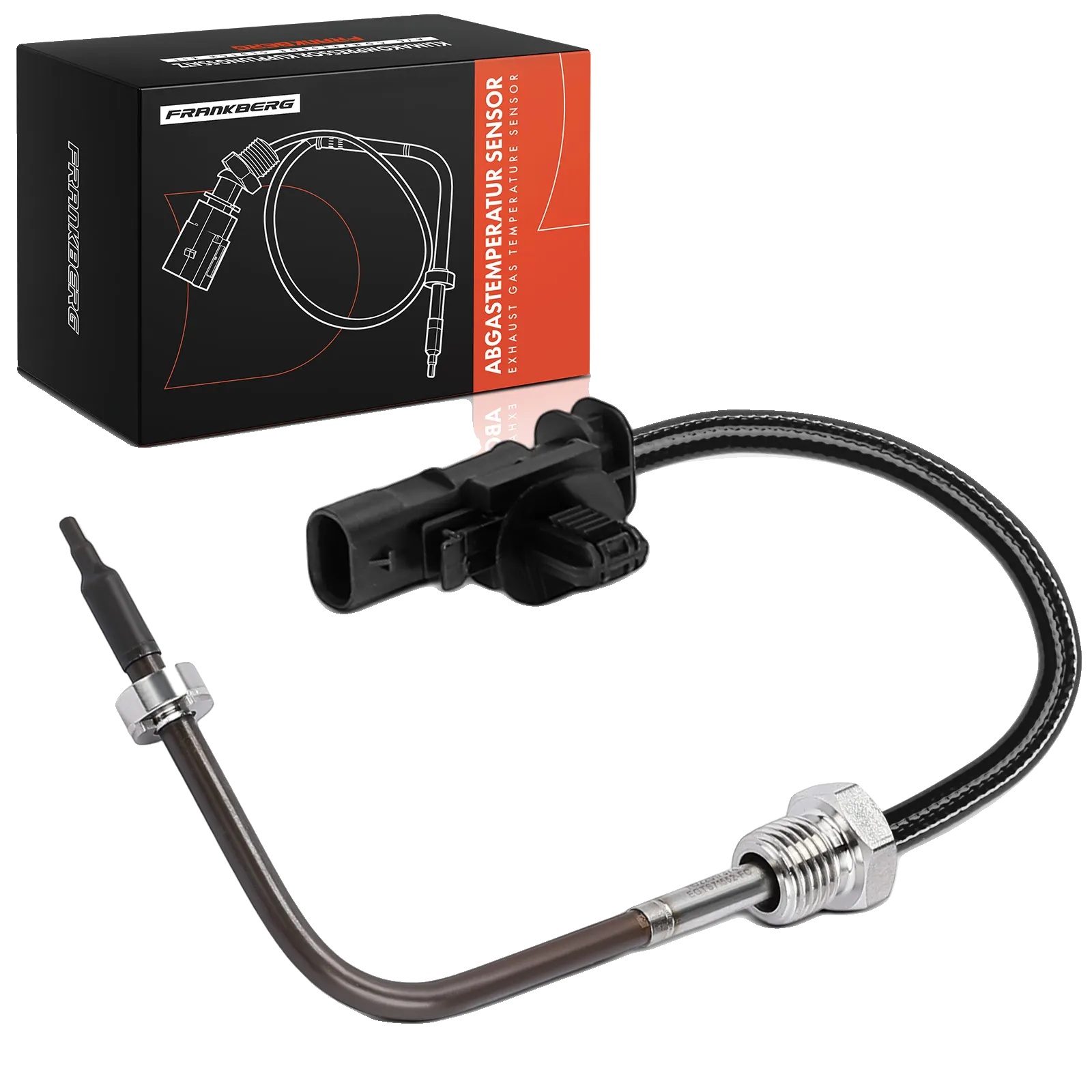 Temperatursensor, Kabellänge 170 Mm, Gewindegröße M14, Anzahl Der Anschlusskontakte 2, Anschlussfarbe Schwarz, Oem-nummer 55271552