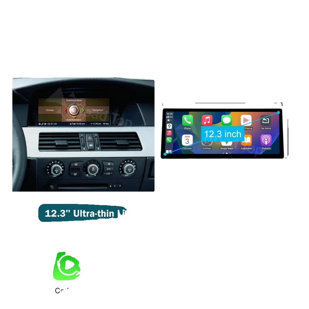 Multimedia-display, 12,3-zoll-touchscreen, Linux-betriebssystem, 12.3 E60 Ccc