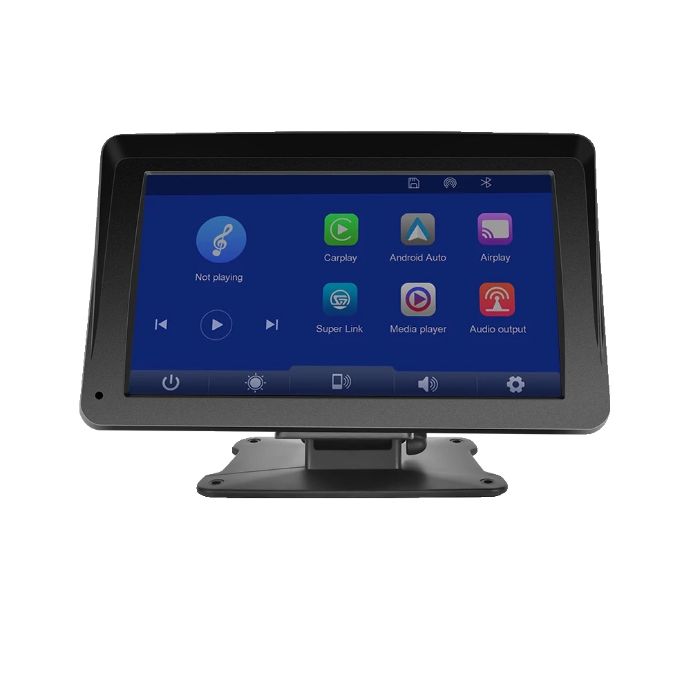 Auto-monitor, 7 Zoll Hd-display, Bluetooth-konnektivität, Auto-monitor