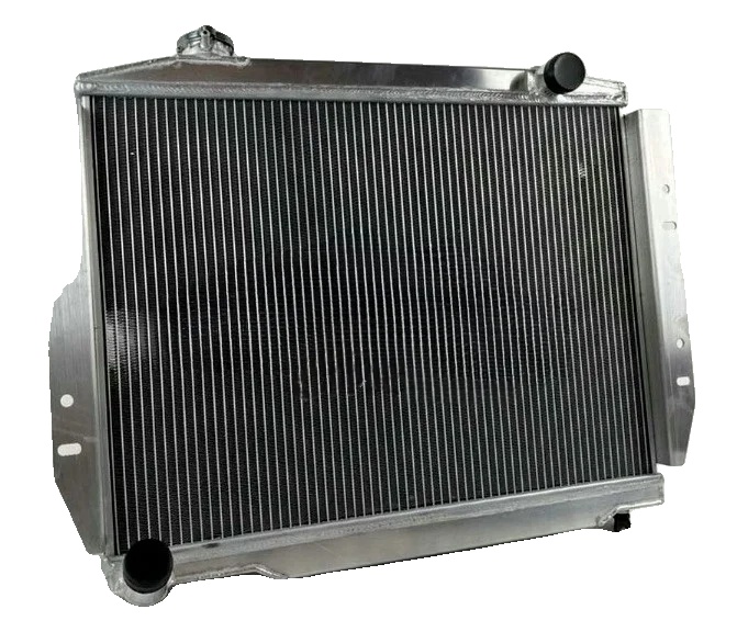 Aluminiumkühler, Kernmaß 17"x24"x2", Gesamtmaß 21,88"x27,25"x5", Einlass/auslass 1,5"/1,5", Kompatibilität Mit Jeep Cj5/cj7/scrambler