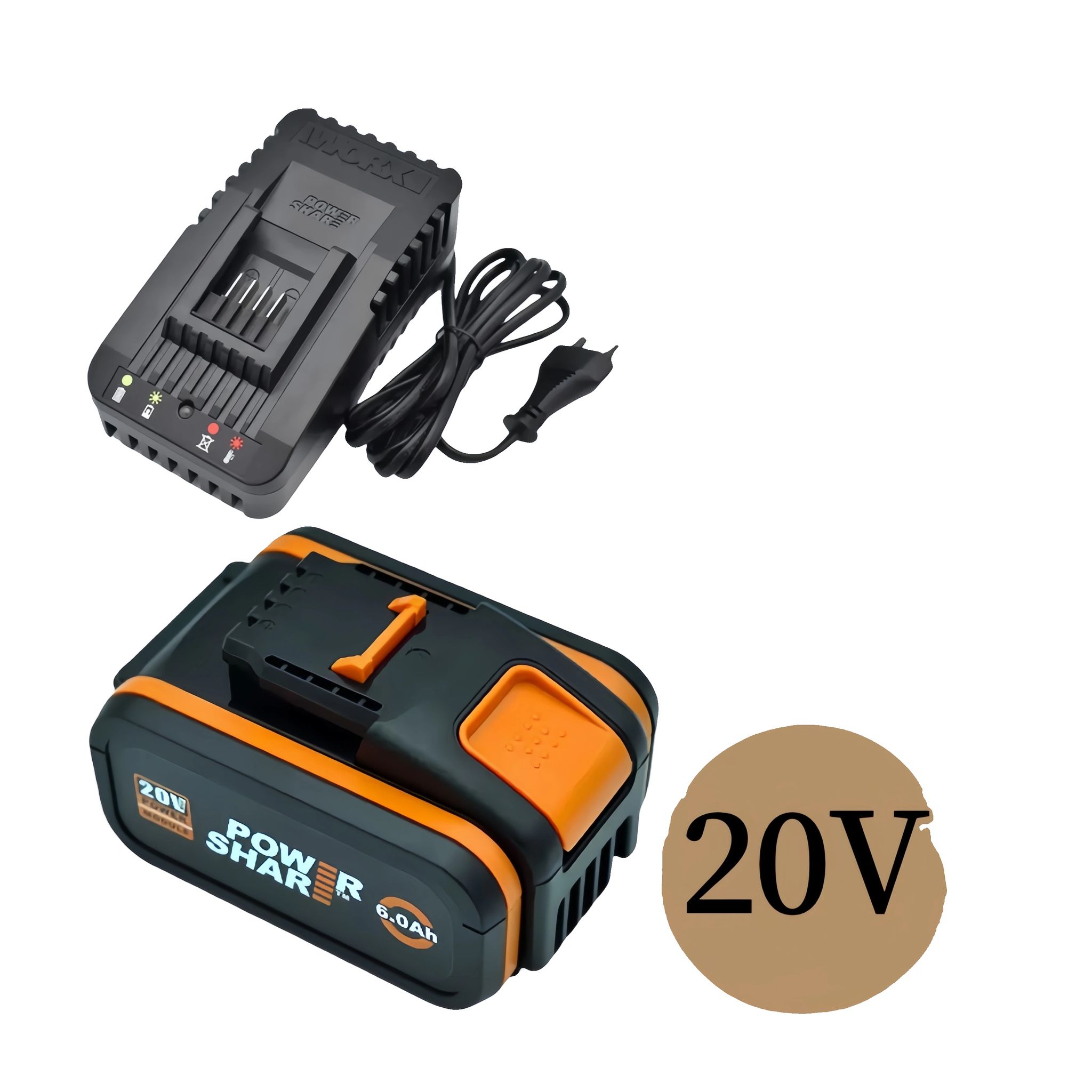Batterie, 8000mah Kapazität, Kompatibel Mit Mehreren Modellen, 8.0ahx1 Ladegerätx1