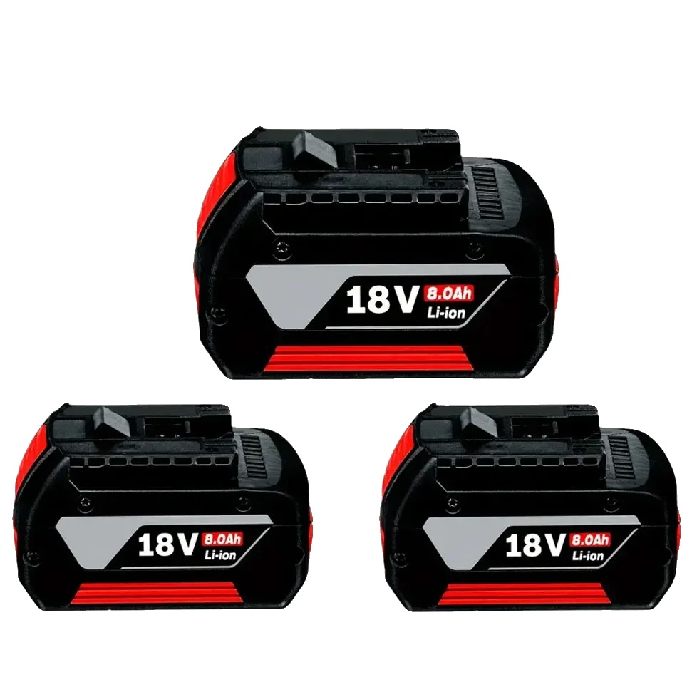 Schraubendreher Batterie, 18v, 8000mah Kapazität, 3 Stück Batterie 8,0ah