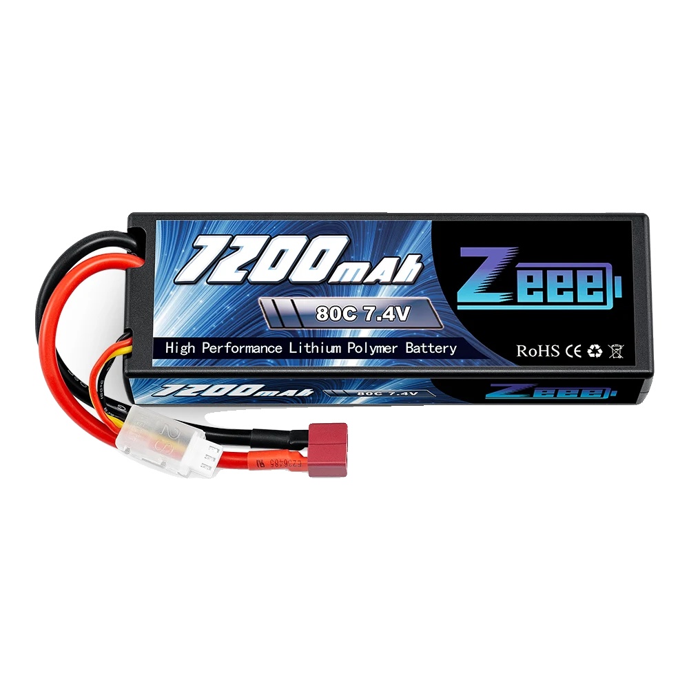 Lipo-akku, 7200mah Kapazität, 80c Entladegeschwindigkeit, 2s 80c 7200 T