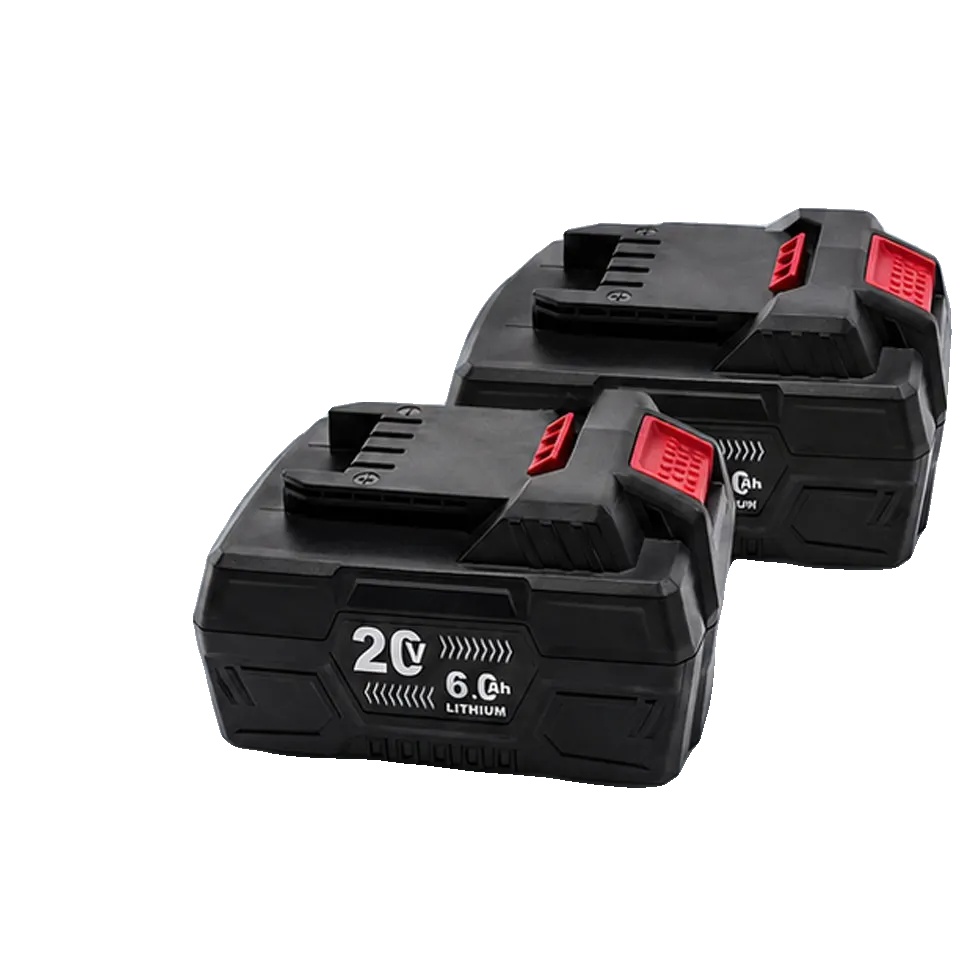 Ersatzbatterie, 6000mah Kapazität, Kompatibel Mit Parkside 20v Werkzeugen, 20v 6.0ah-2pcs