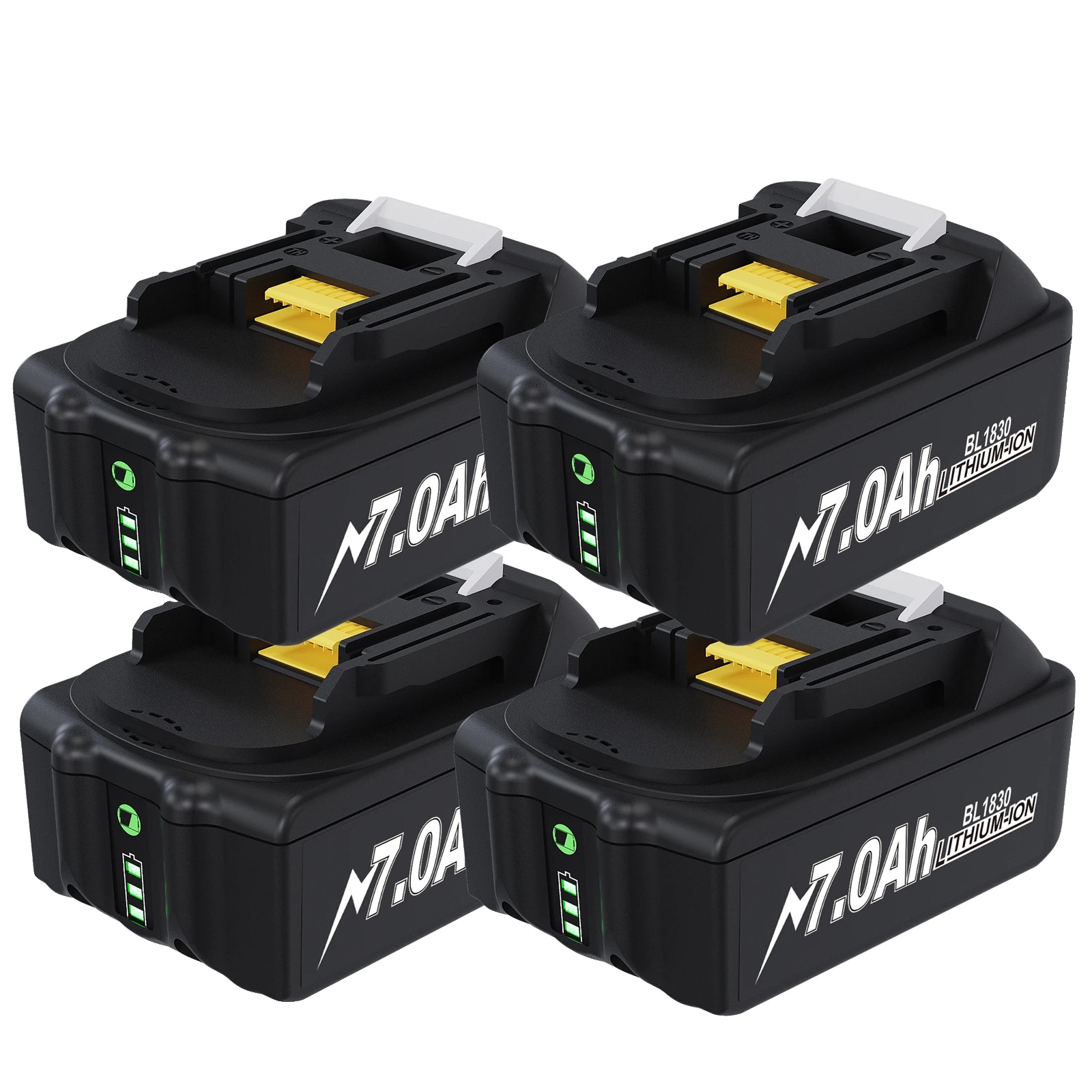 Lithium-ionen-batterie, 18v, 7,0ah Kapazität, 4b