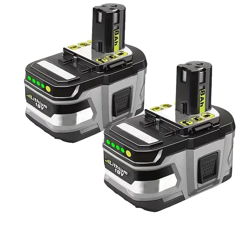 Lithium-ionen-batterie, 18v, 8000mah Kapazität, Ryobi 18v 8.0ah 2pcs, 18v-a