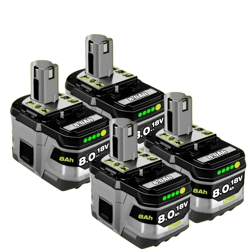 Lithium-ionen-batterie, 18v, 8000mah Kapazität, Ryobi 18v 8.0ah 4pcs-a, 18v-c