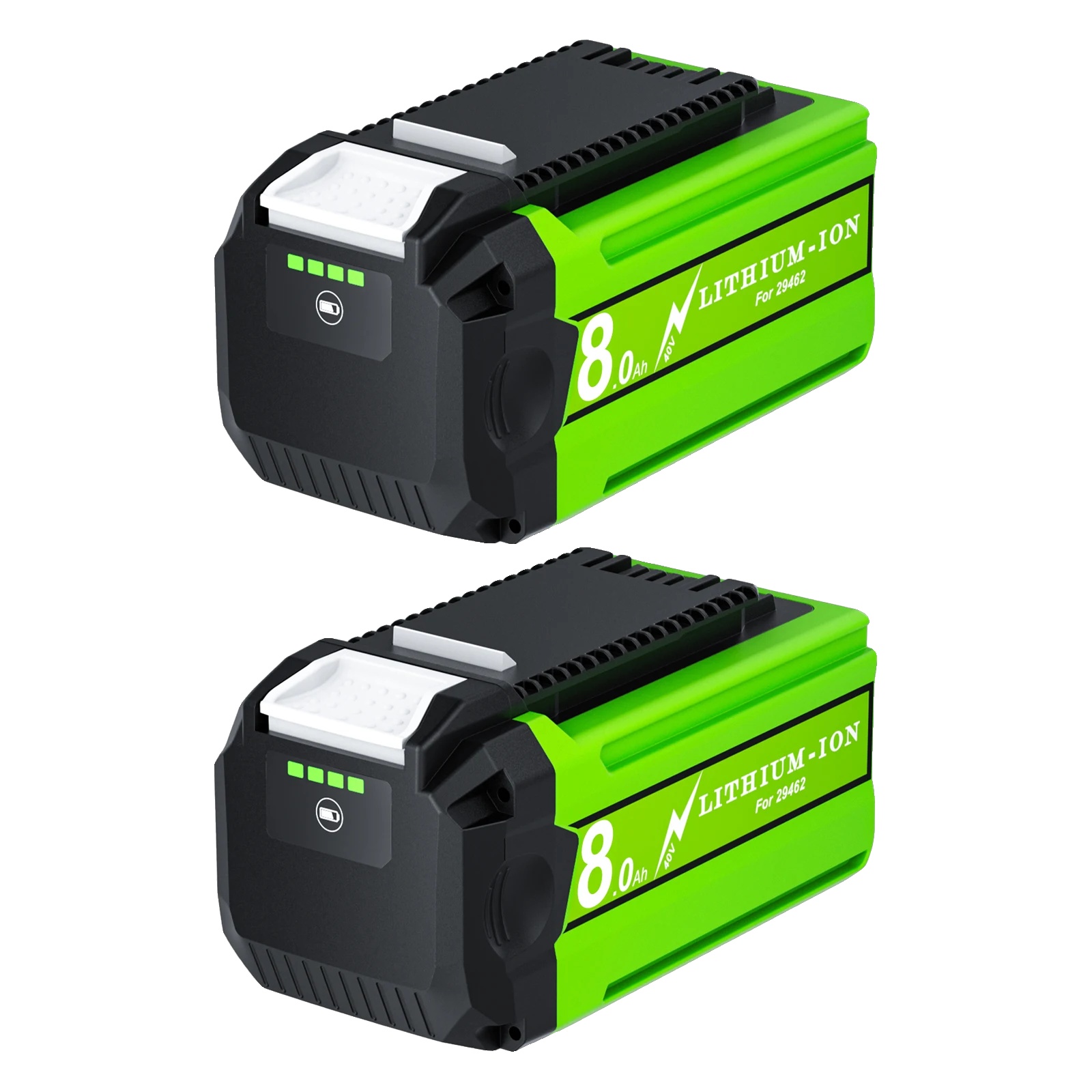Wiederaufladbare Batterie, 8000mah Kapazität, Kompatibel Mit 40v Elektrowerkzeugen, 2 Batterien