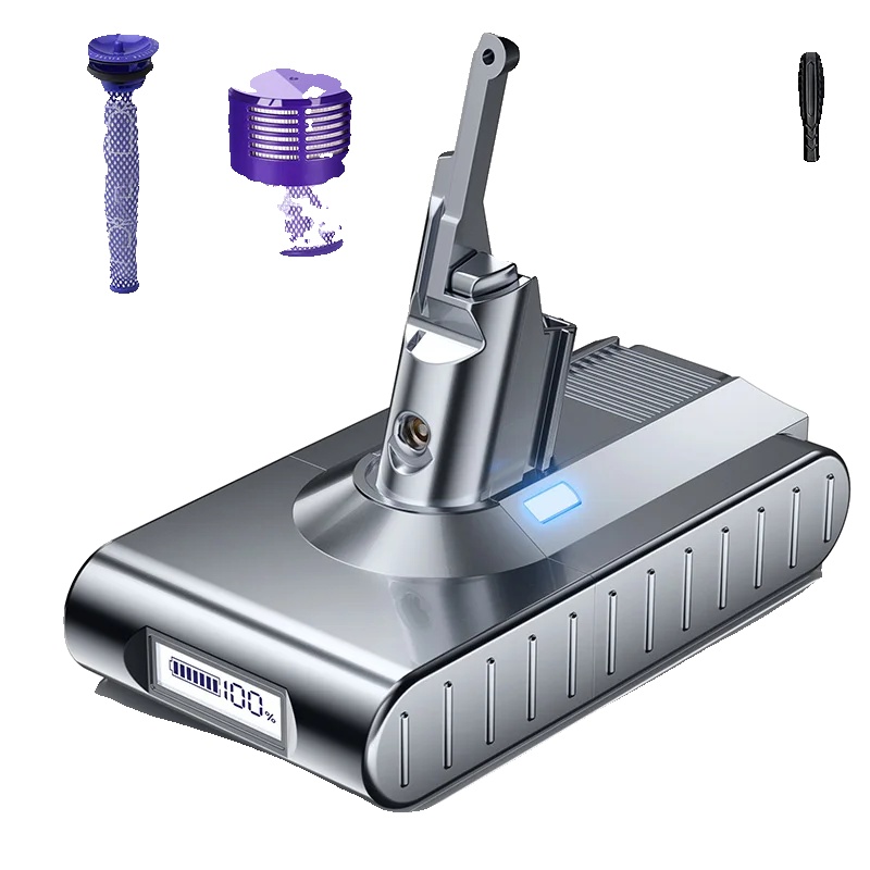 Wiederaufladbare Batterie, 21,6v, 6000mah Kapazität, Kompatibel Mit Dyson, Set 1