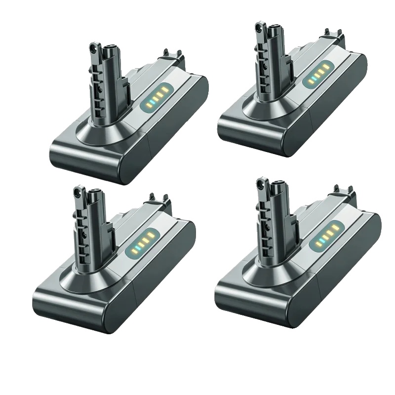 Ersatzbatterie, 12800mah Kapazität, Kompatibel Mit V10-modellen, 4 Stück