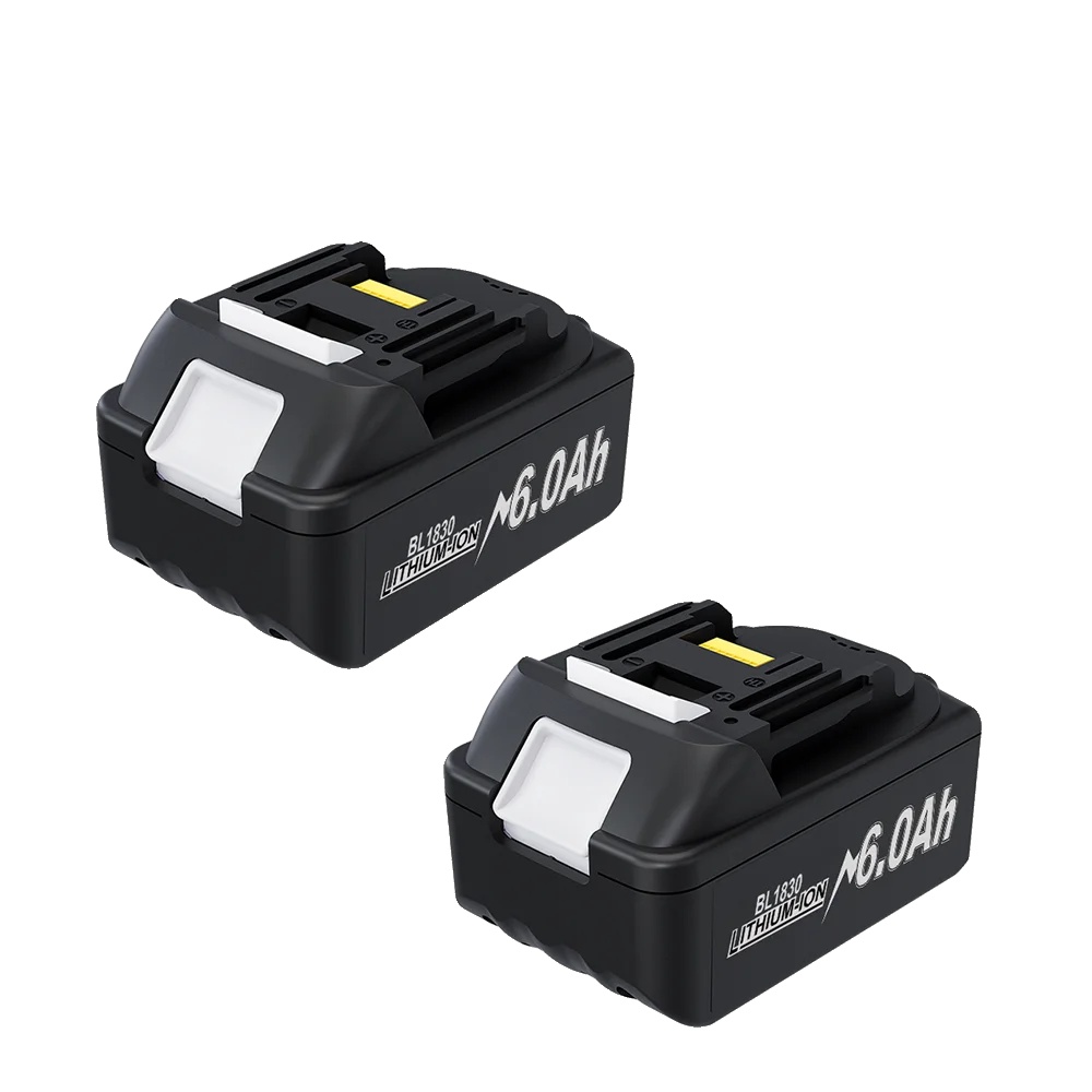 Batterie, 6000mah Kapazität, Wiederaufladbares Design, 2 6.0ah Batterie