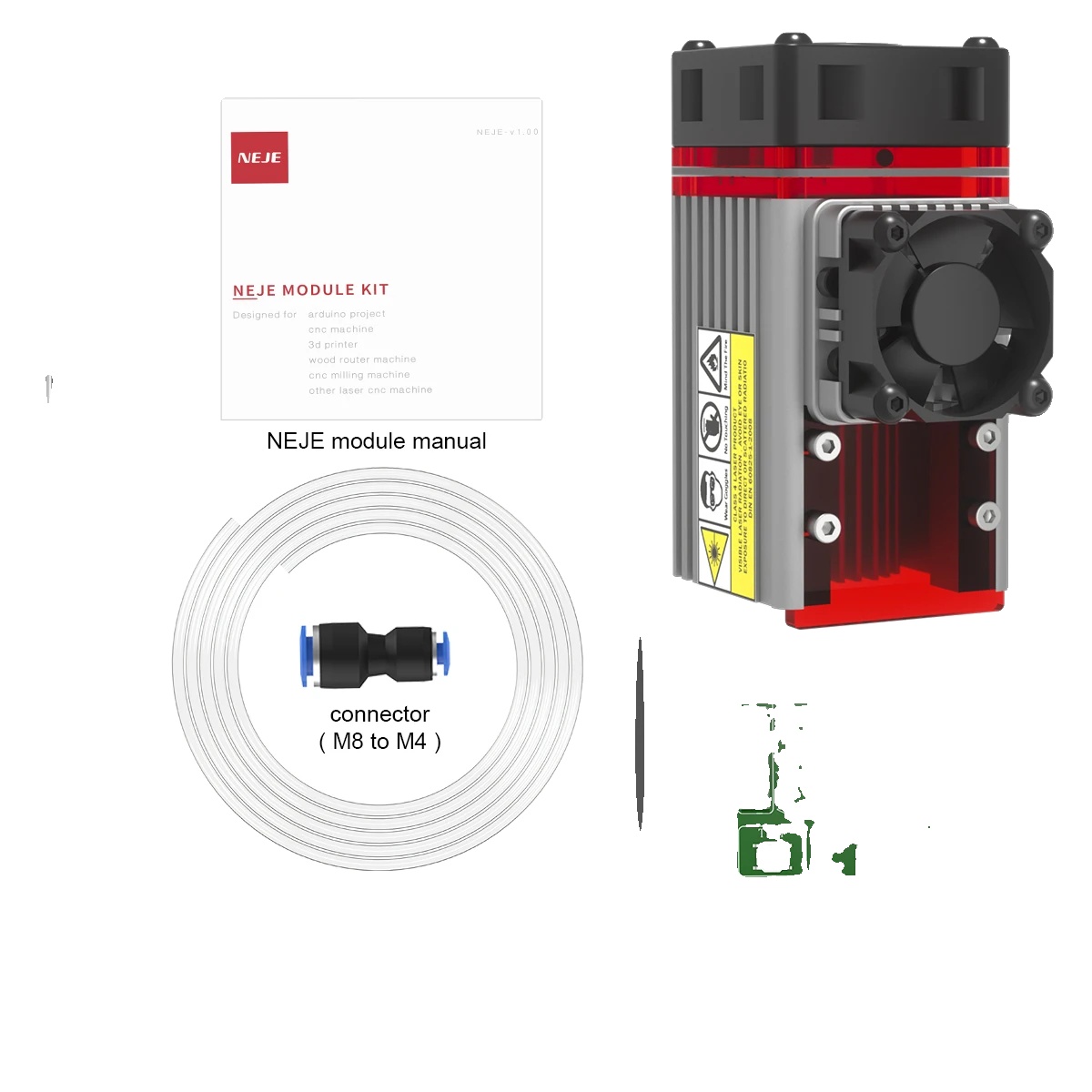 Laser-modul, Hohe Leistungsdichte, Kompaktes Design, A40640 Neue Kits