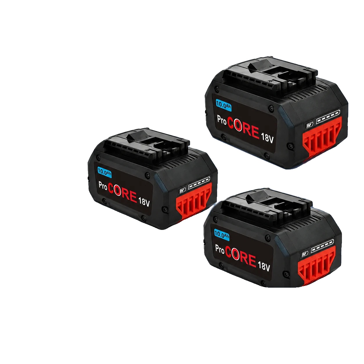 Wiederaufladbarer Akku-pack, 10,0 Ah Kapazität, Kompatibel Mit Elektrowerkzeugen, 3pcs-10ah-batterie, 18v-e