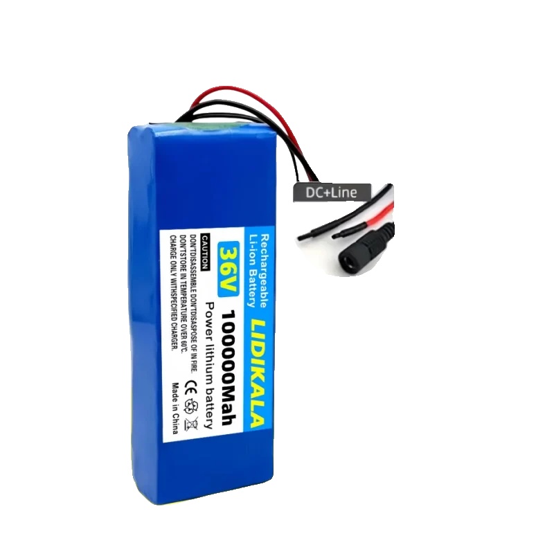 Lithium-ionen-batterie, 100000mah Kapazität, 36v Spannung, Dc - Linie, 36v