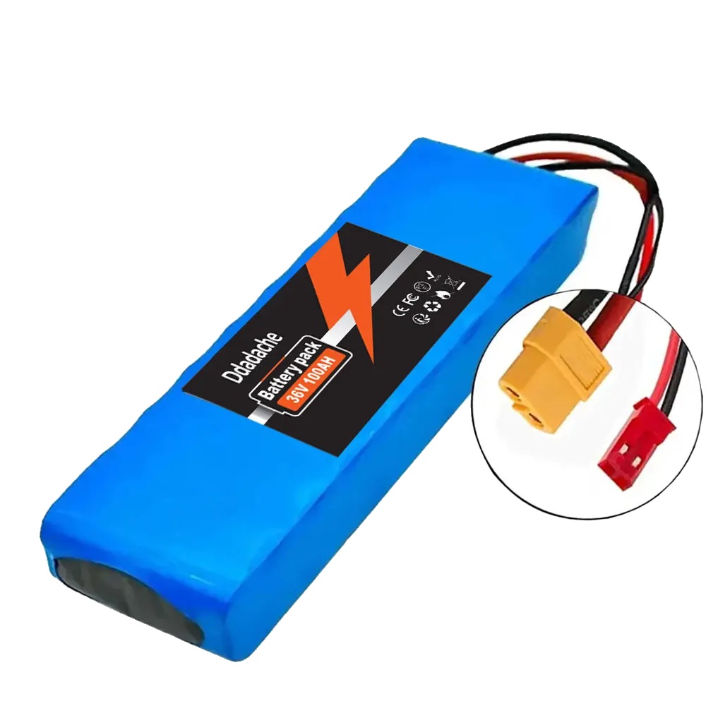 E-bike-batterie, 100000mah Kapazität, 10s2p-konfiguration, Xt60-jst