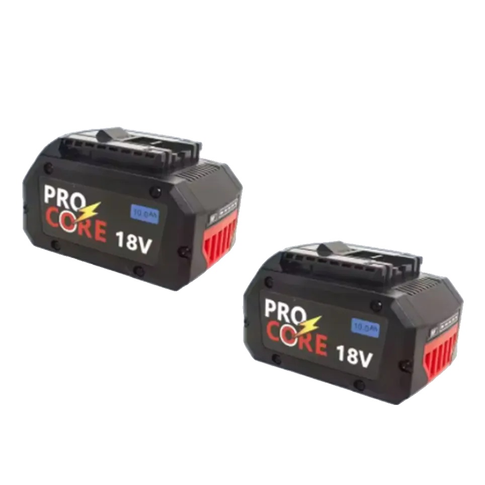 Ersatzbatterie, 10000mah Kapazität, Kompatibel Mit 18v Elektrowerkzeugen, 10.0ah-2pcs