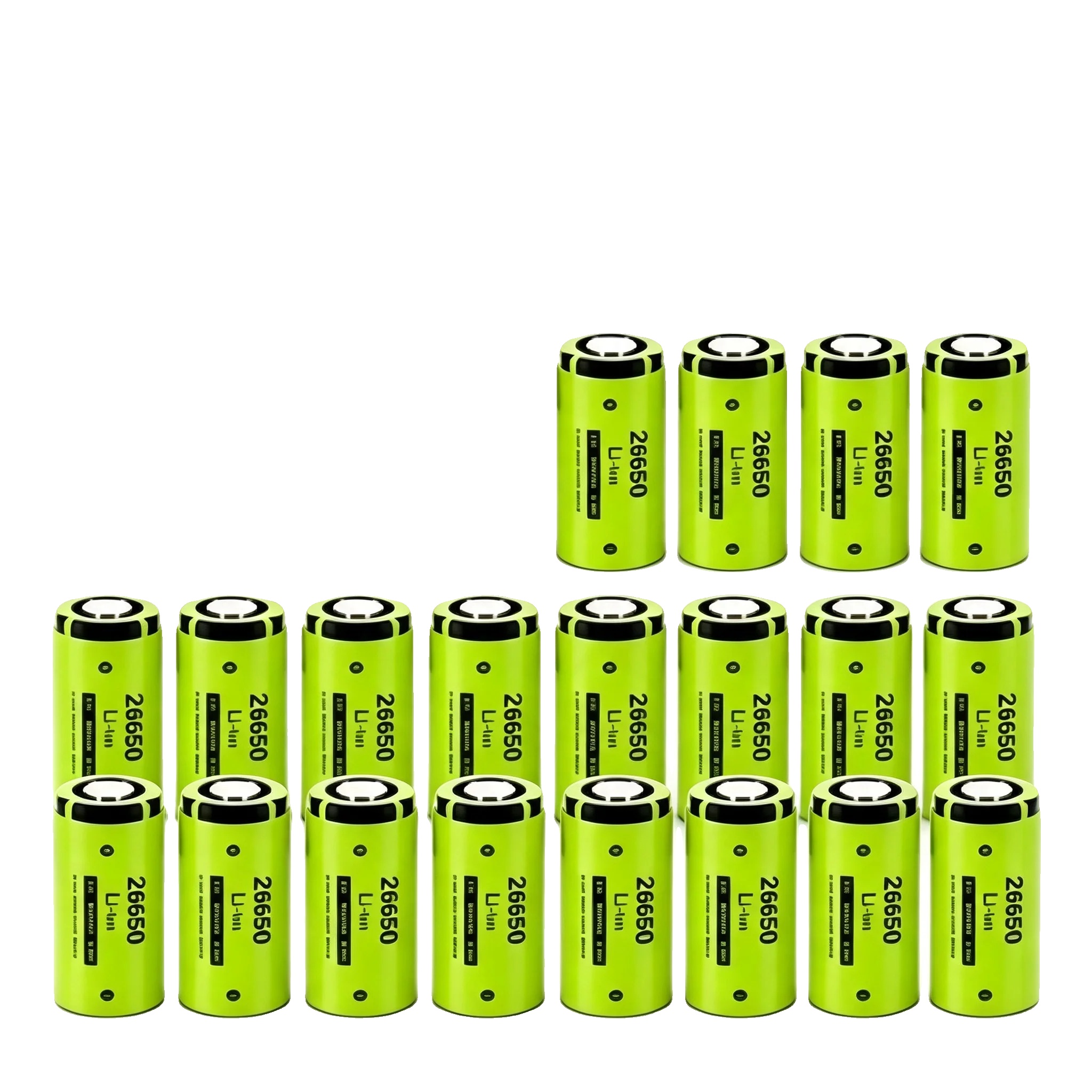 Wiederaufladbare Lithium-ionen-batterie, 5000mah Kapazität, Stabiler 3,7v Ausgang, 26650-20pcs