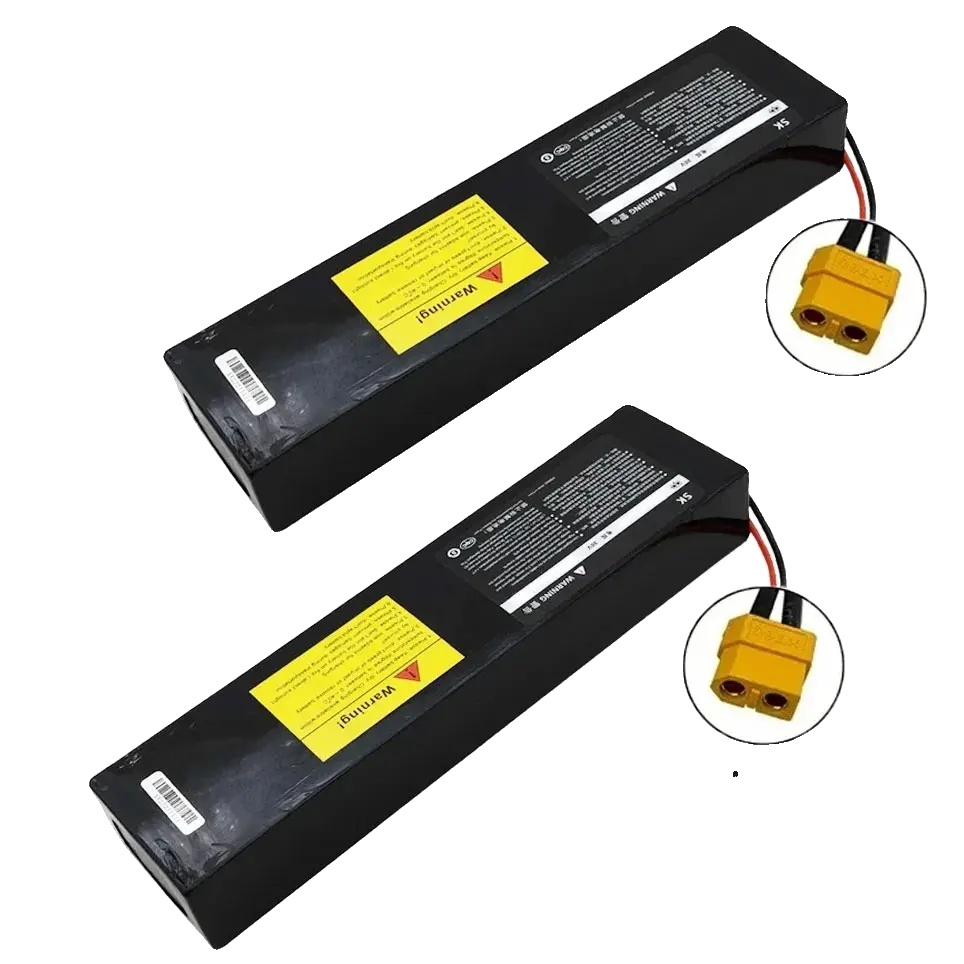Lithium-batteriepack, 10s3p-konfiguration, 100ah Kapazität, Xt60-2pcs