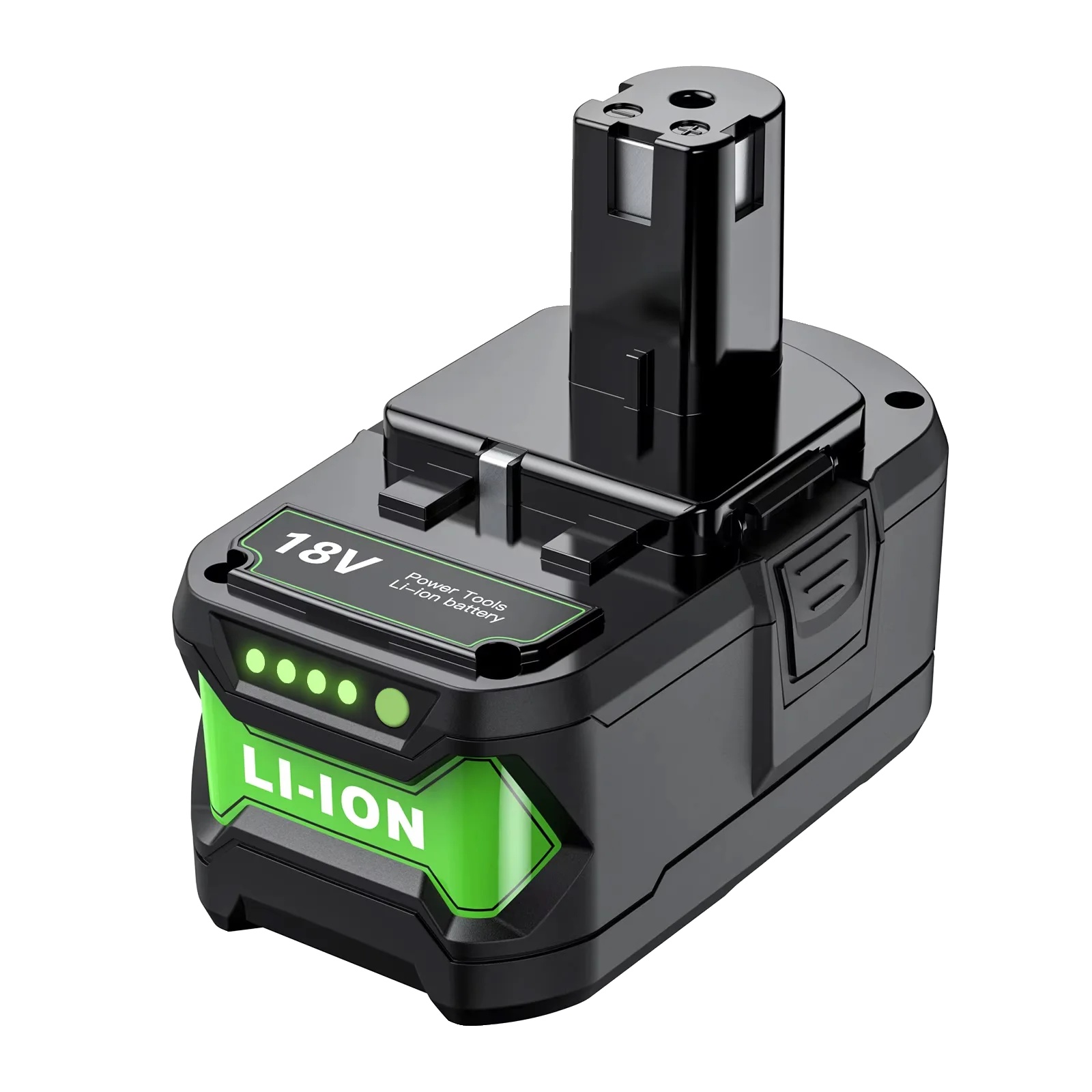 Ersatzbatterie, 8,0ah/9,0ah, 18v, Kompatibel Mit Ryobi, 1stück 9000mah