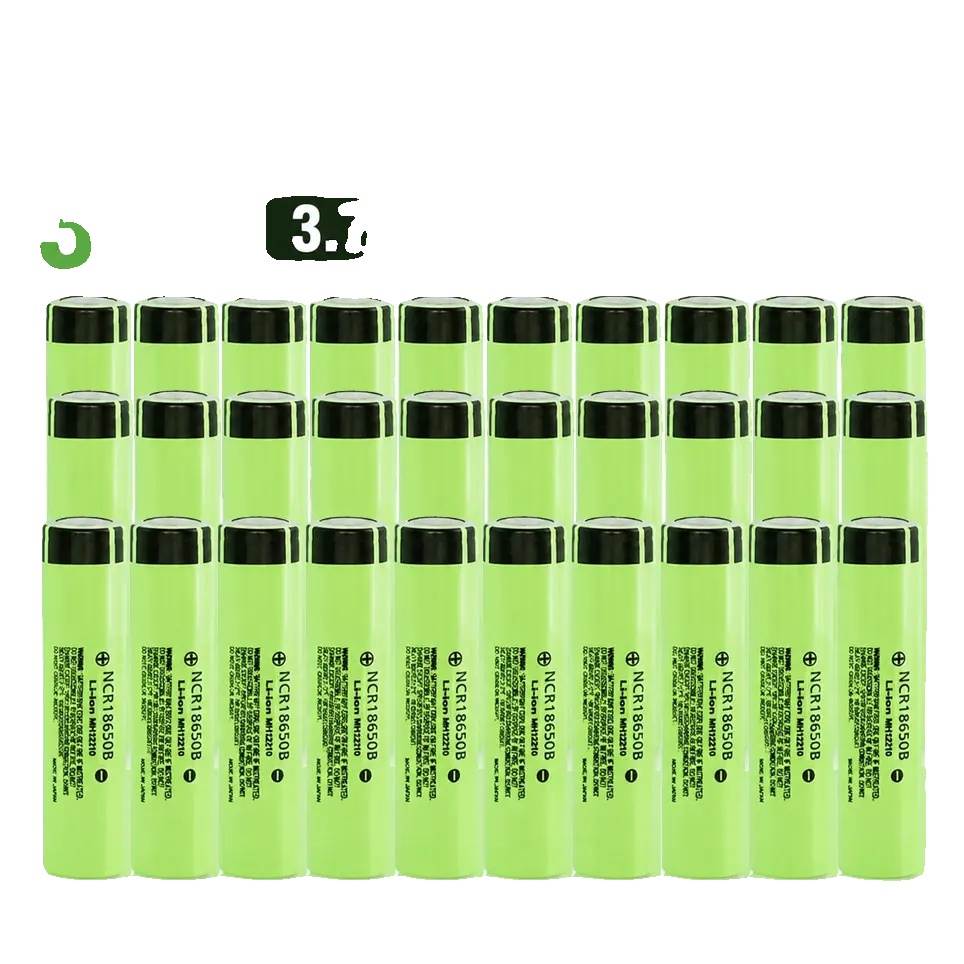 Wiederaufladbare Lithium-ionen-batterie, 3400mah Kapazität, 20a Entladeleistung, 34b-30pcs