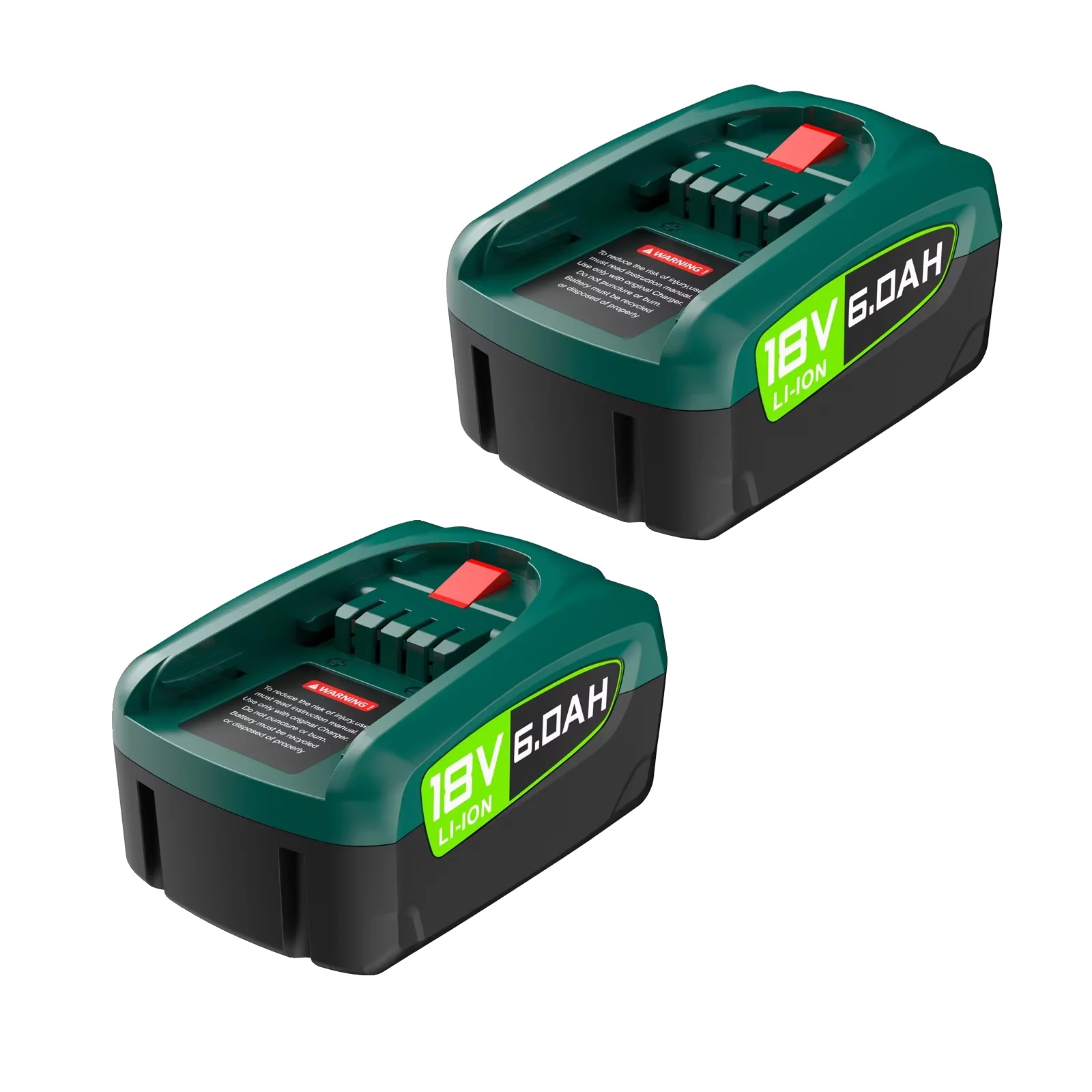 Ersatzbatterie, 3800mah Kapazität, Kompatibel Mit 18v Elektrowerkzeugen, 2 6000mah, 18v-f