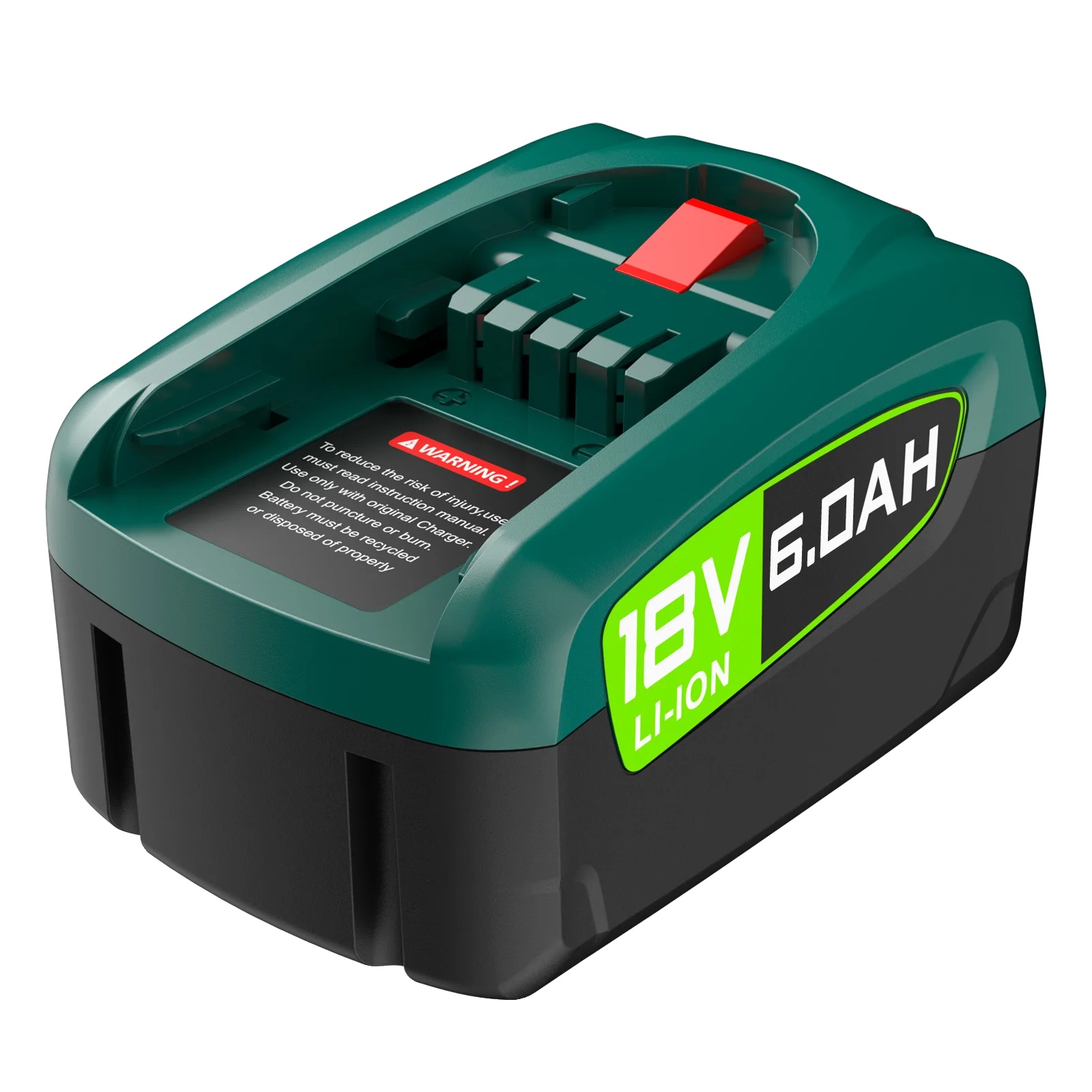 Ersatzbatterie, 3800mah Kapazität, Kompatibel Mit 18v Elektrowerkzeugen, 6000mah, 18v-e