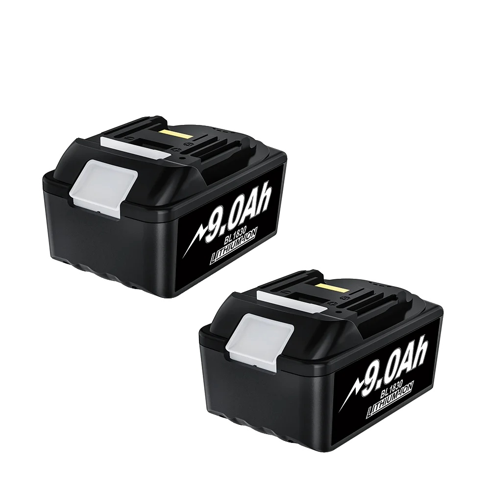 Batterie, 9000mah Kapazität, Kompatibel Mit Verschiedenen Kabellosen Werkzeugen, 2 Pack