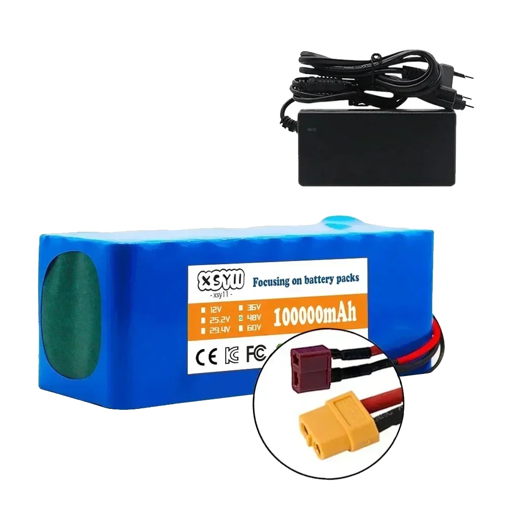 Lithium-ionen-batterie, 100ah Kapazität, 48v Kompatibilität, Xt60 T 54.6v -laden