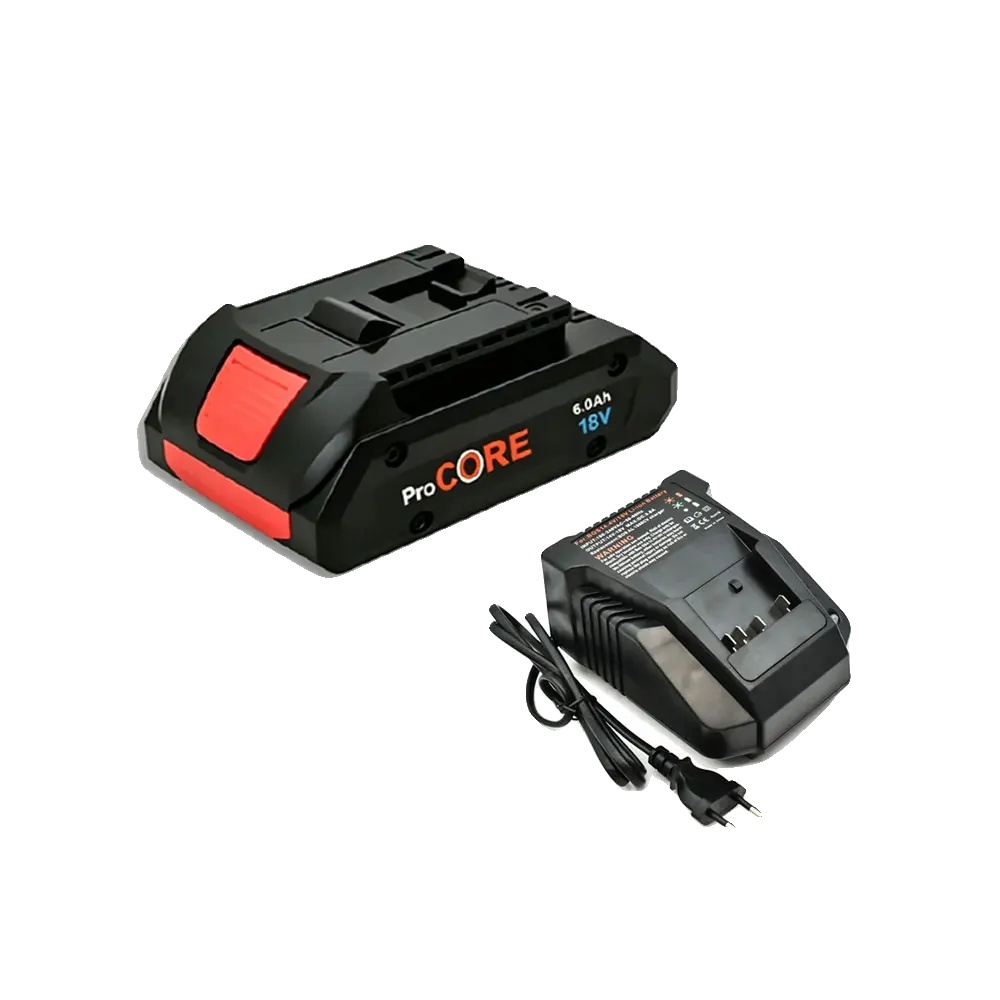 Lithium-ionen-akkupack, 6000mah Kapazität, Kompatibel Mit 18v Werkzeugen, 1ladegerät 1batterie