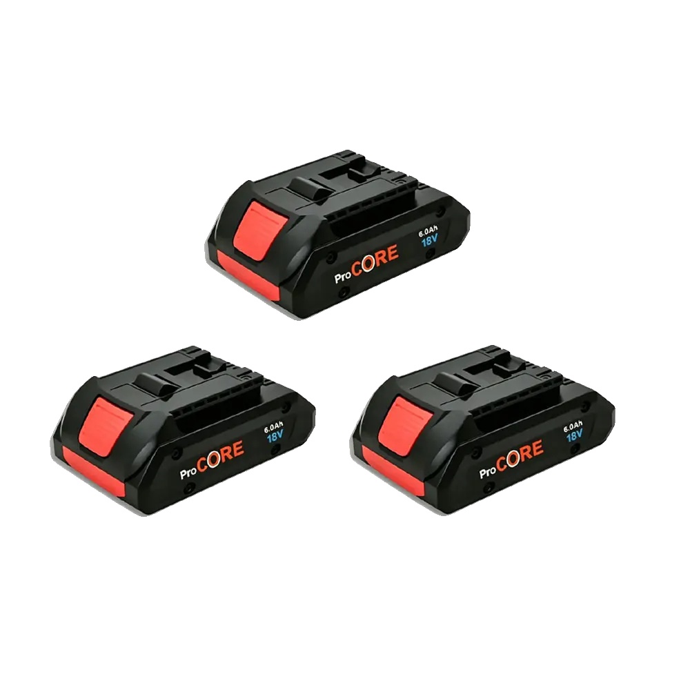 Lithium-ionen-akkupack, 6000mah Kapazität, Kompatibel Mit 18v Werkzeugen, Batteriesx3