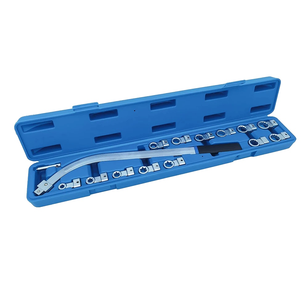 Riemenspanner-werkzeugsatz, 15-teiliges Set, Gebogene Griffdesign, 15pcs