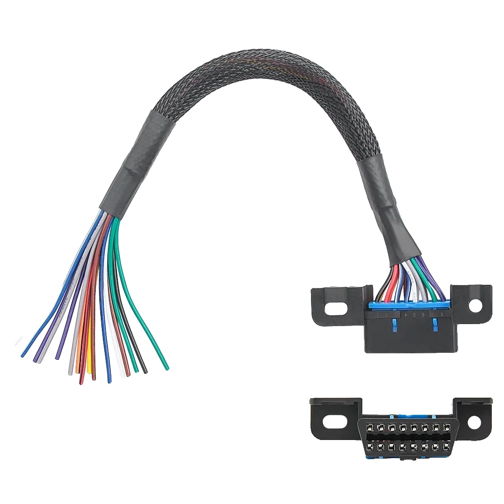 Obd-ii Kabel, 16-poliger Weiblicher Verlängerung, Langlebiger Diagnosestecker, Obd2-kabel