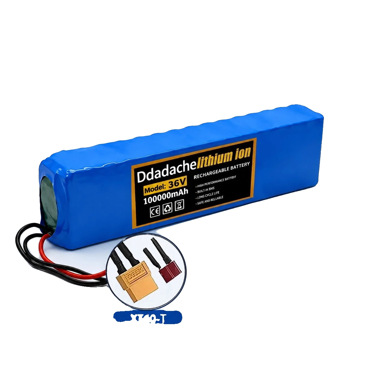 Lithium-ionen-batteriepack, 100ah Kapazität, Kompatibel Mit Elektrofahrzeugen, Xt60-t