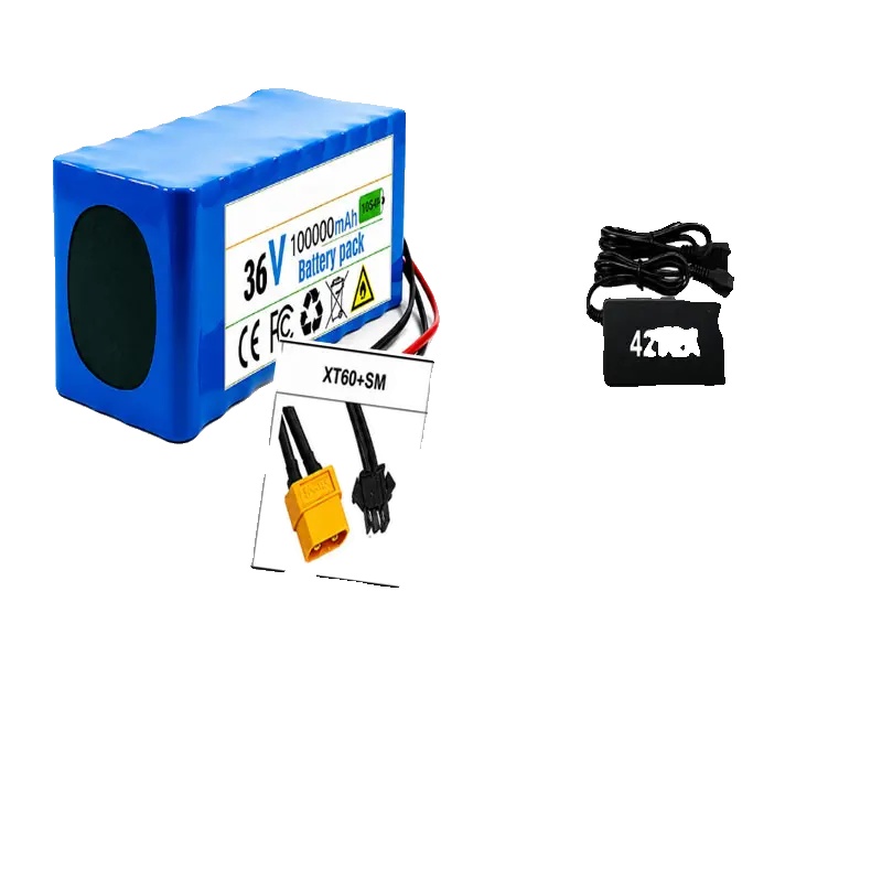 Batteriepack, 36v, 100ah Kapazität, 10s4p-xt60-sm