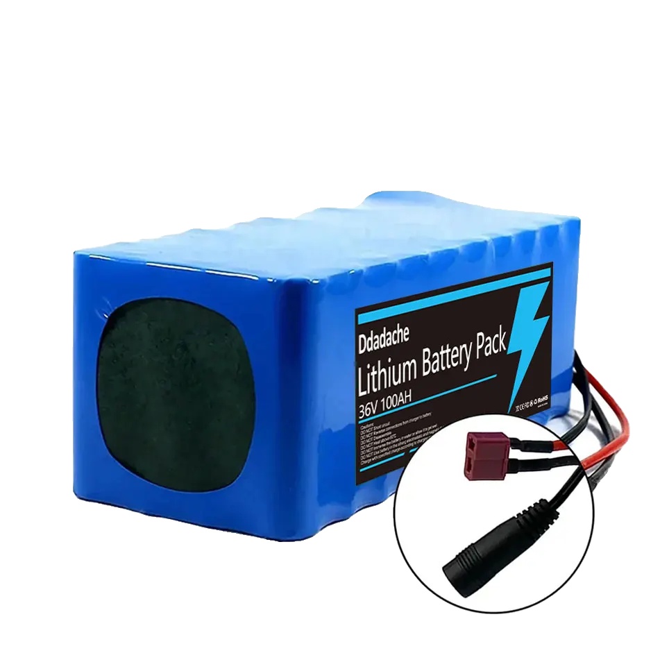 E-bike-batterie, 100ah Kapazität, 36v, T-stecker-dc