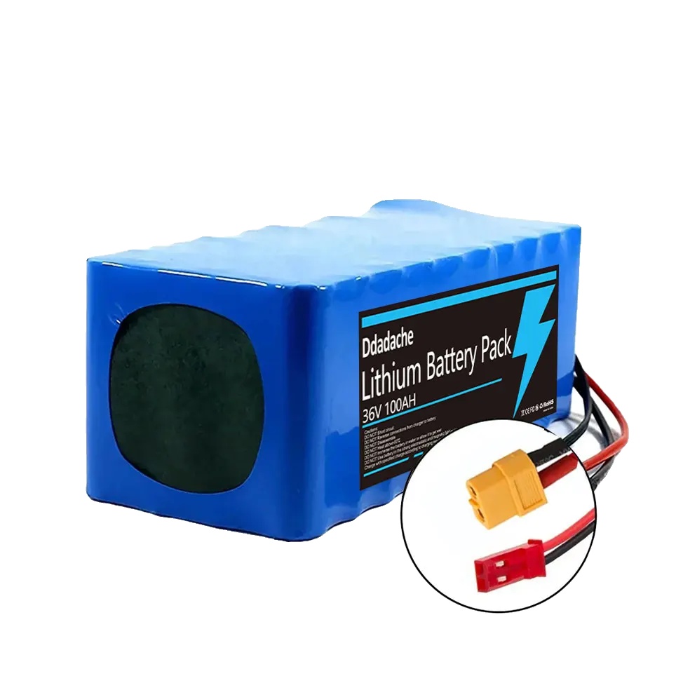 E-bike-batterie, 100ah Kapazität, 36v, Xt60-jst
