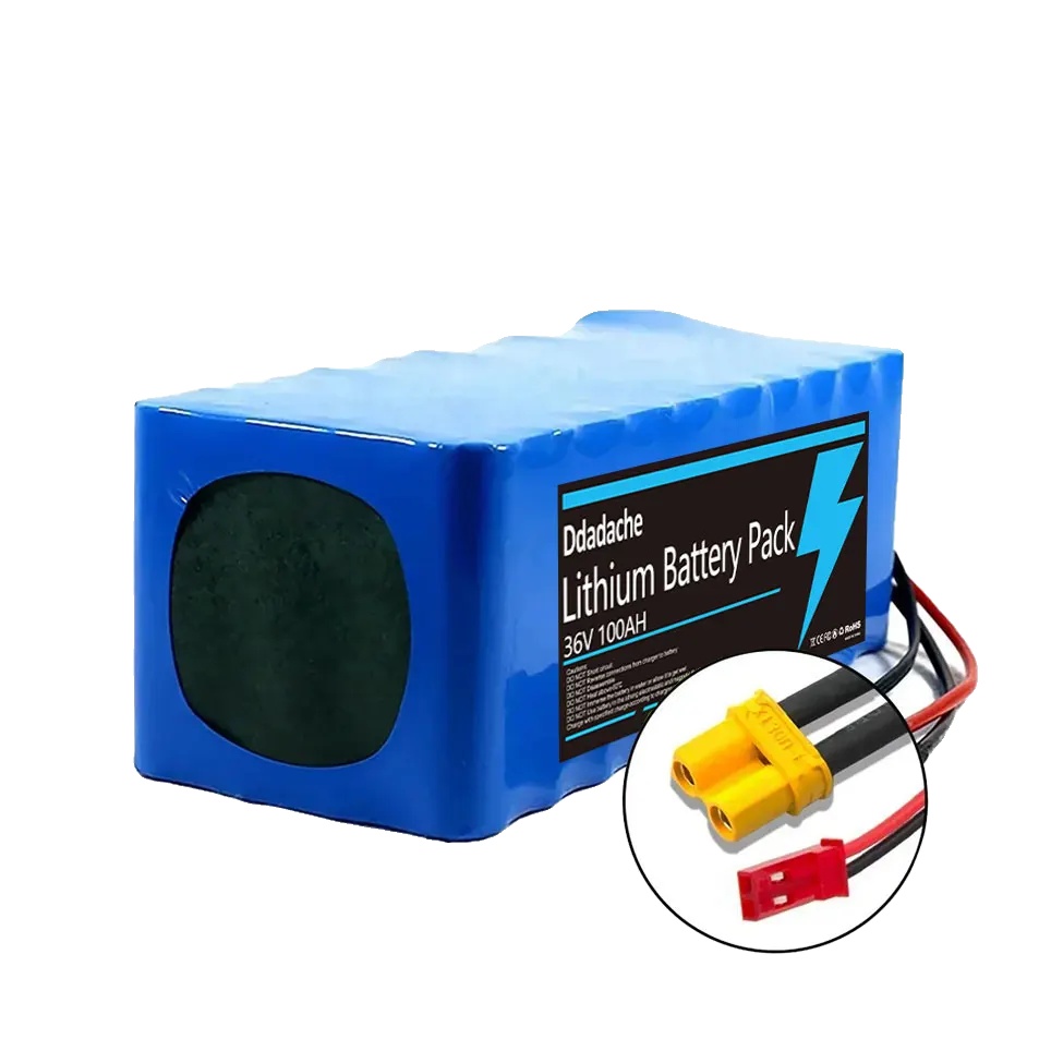 E-bike-batterie, 100ah Kapazität, 36v, Xt30-jst