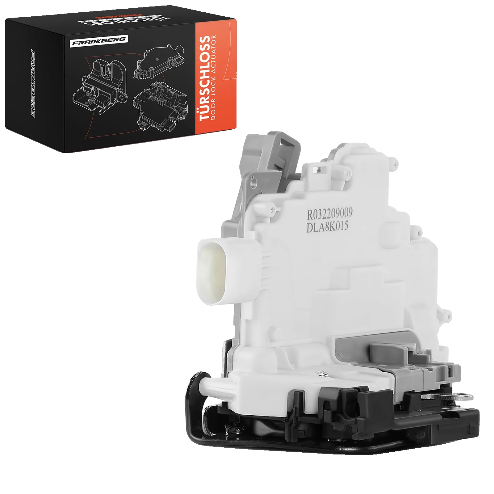 Türschlossbaugruppe, Oem 8k0839015, Hintere Linke Position, Elektrischer Betrieb, 8 Anschlusskontakte, Zentralverriegelungssystem