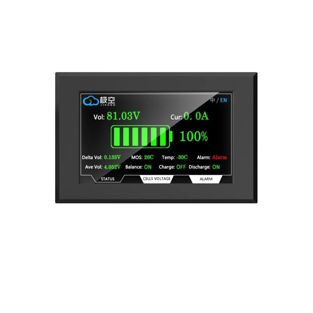 Batteriemanagementsystem, Lcd-display, Touchscreen, Jk-lcd-4,3 Zoll