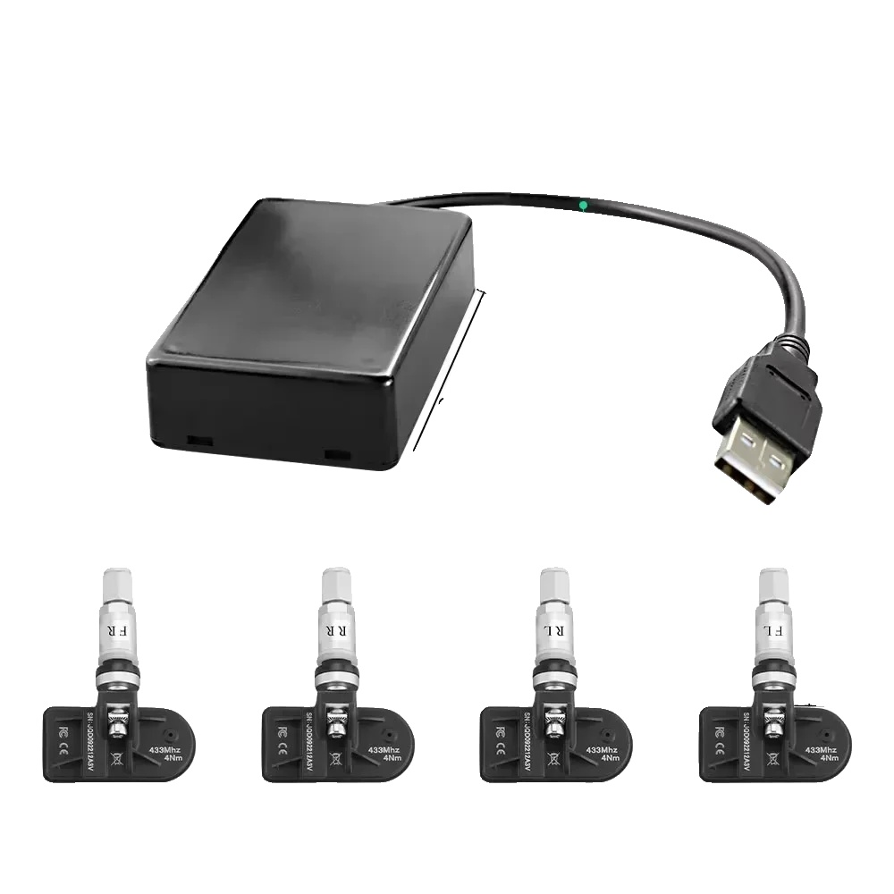Reifendrucküberwachungssystem, 2,5-zoll-display, Android-kompatibilität, Inner Tpms