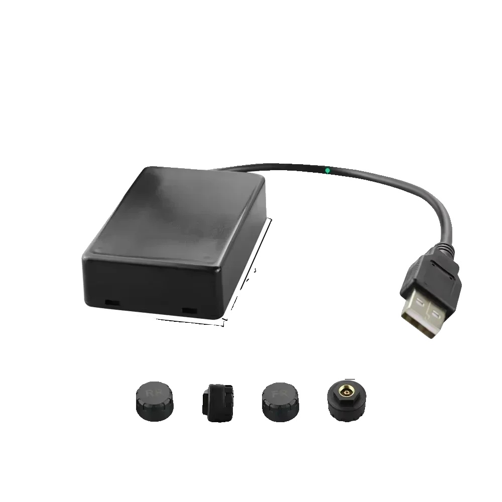 Reifendrucküberwachungssystem, 2,5-zoll-display, Android-kompatibilität, Externes Tpms