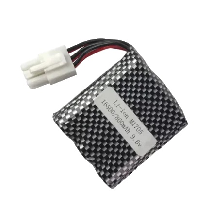Rc-batterie, 9,6v Spannung, 800mah Kapazität, Lithium-material, Entworfen Für Ferngesteuerte Fahrzeuge, Robuste Konstruktion