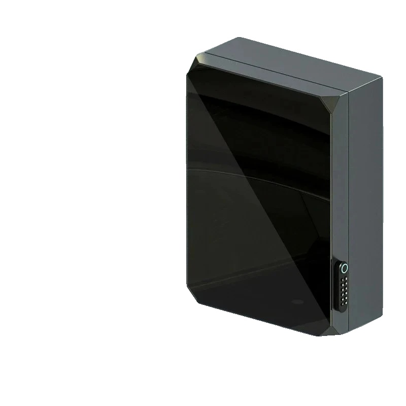 Ev-ladegerät Schutzbox, Wasserdichtes Design, Mehrere Verriegelungsoptionen, Fingerabdruckschloss
