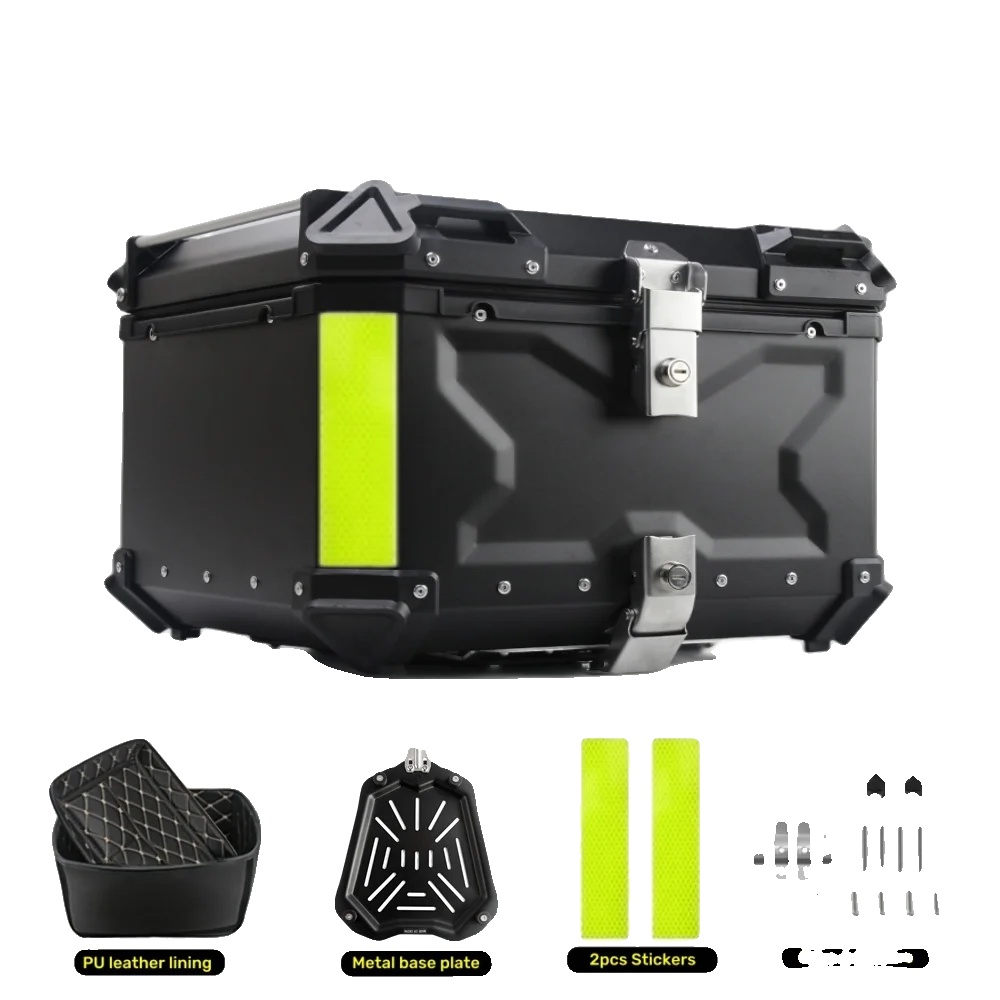 Motorrad-heckbox, Wasserdichtes Design, Schnellverschlussmechanismus, X-65l-b