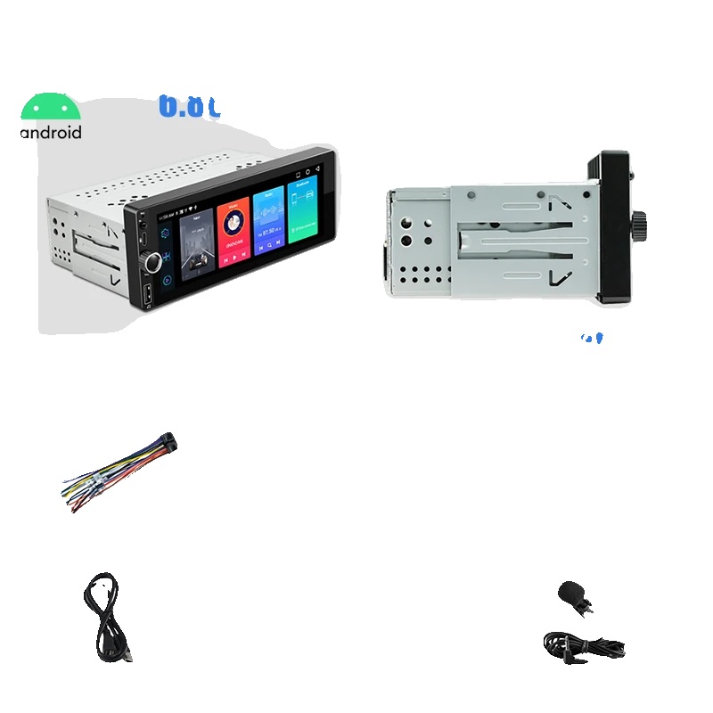 Autoradio, Touchscreen, Usb Typ-c Eingang, 4-64g Dab 12cam Mic