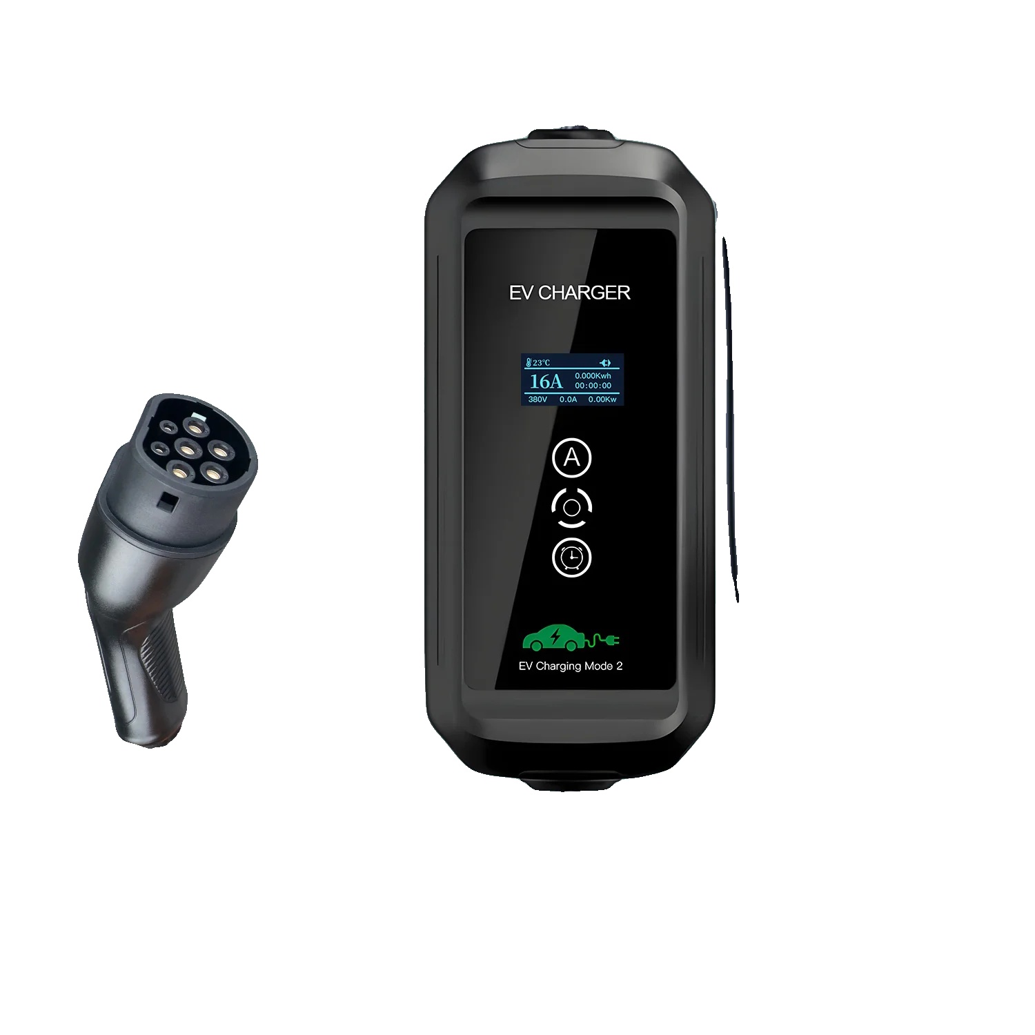 Ev-ladegerät, Typ 2 Kompatibilität, Einstellbarer Ladestrom, Typ2