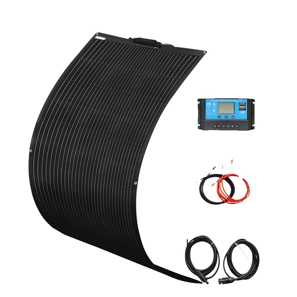 Solarpanel, Flexibles Design, Hohe Effizienz, 12v 120w Solarkit B
