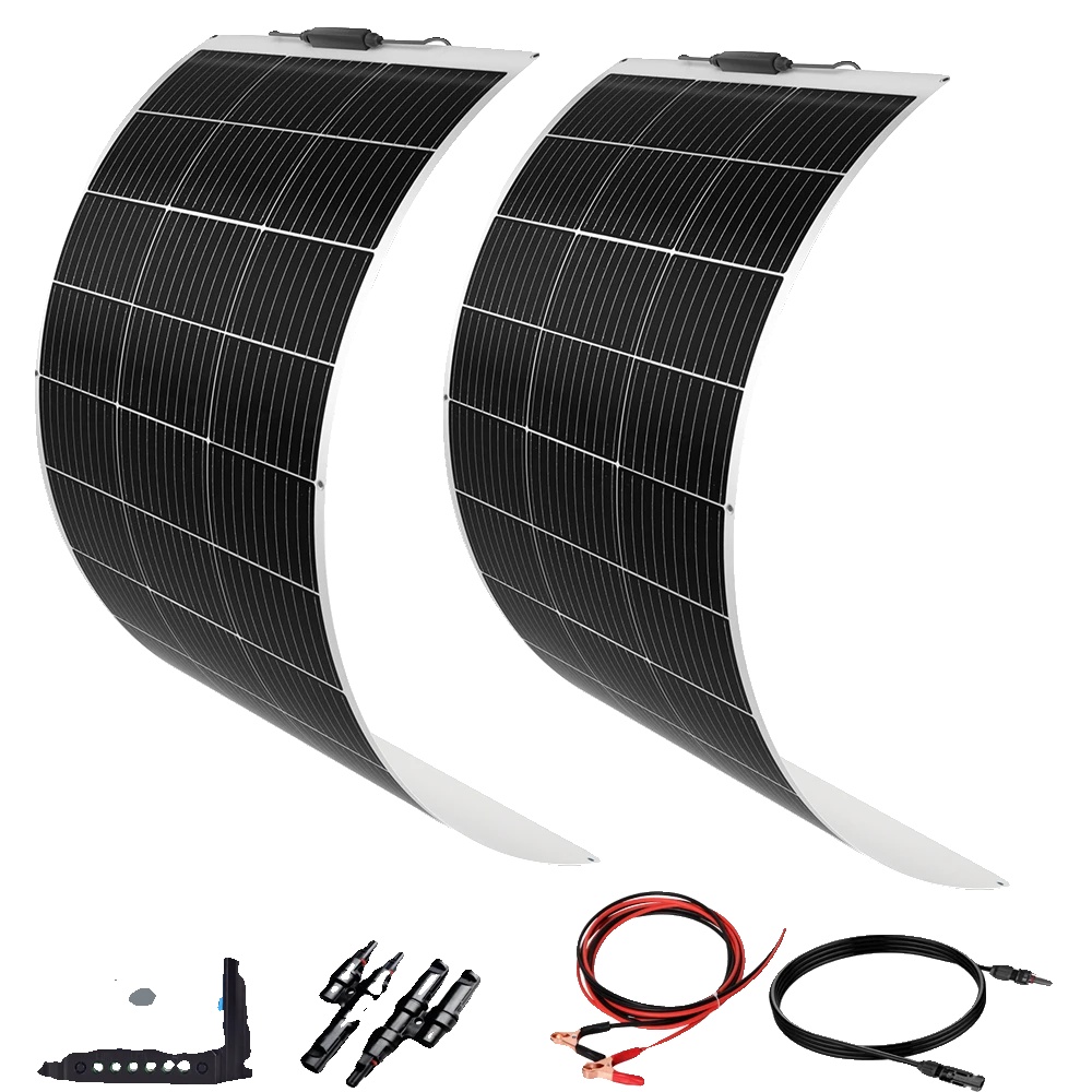 Solarpanel, Flexibles Design, Hohe Effizienz, 200w Solarkit W