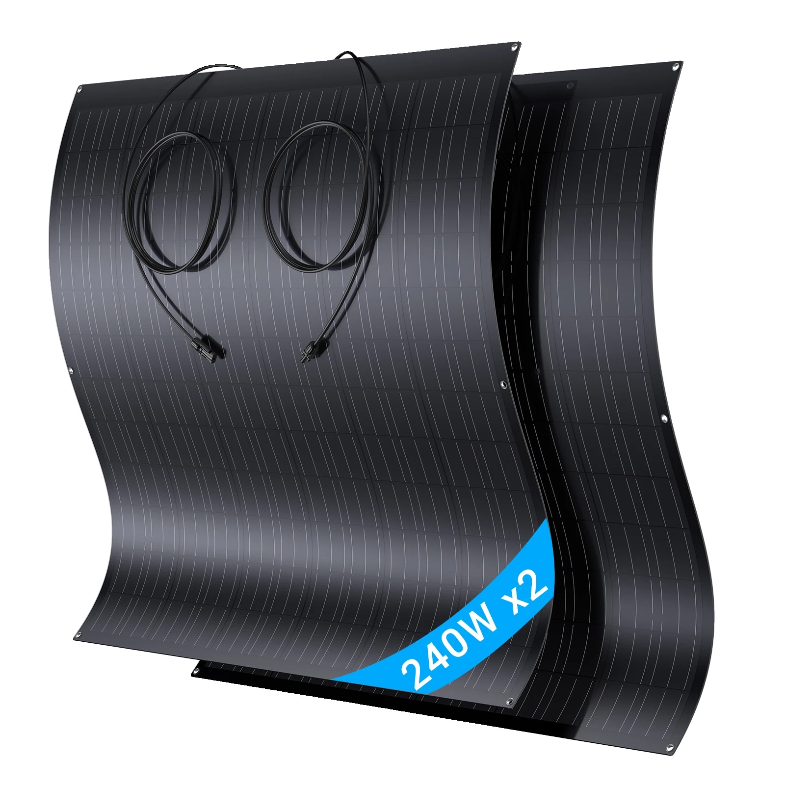 Flexibles Solarpanel, Dual-panels, Hohe Effizienz, 240w 2